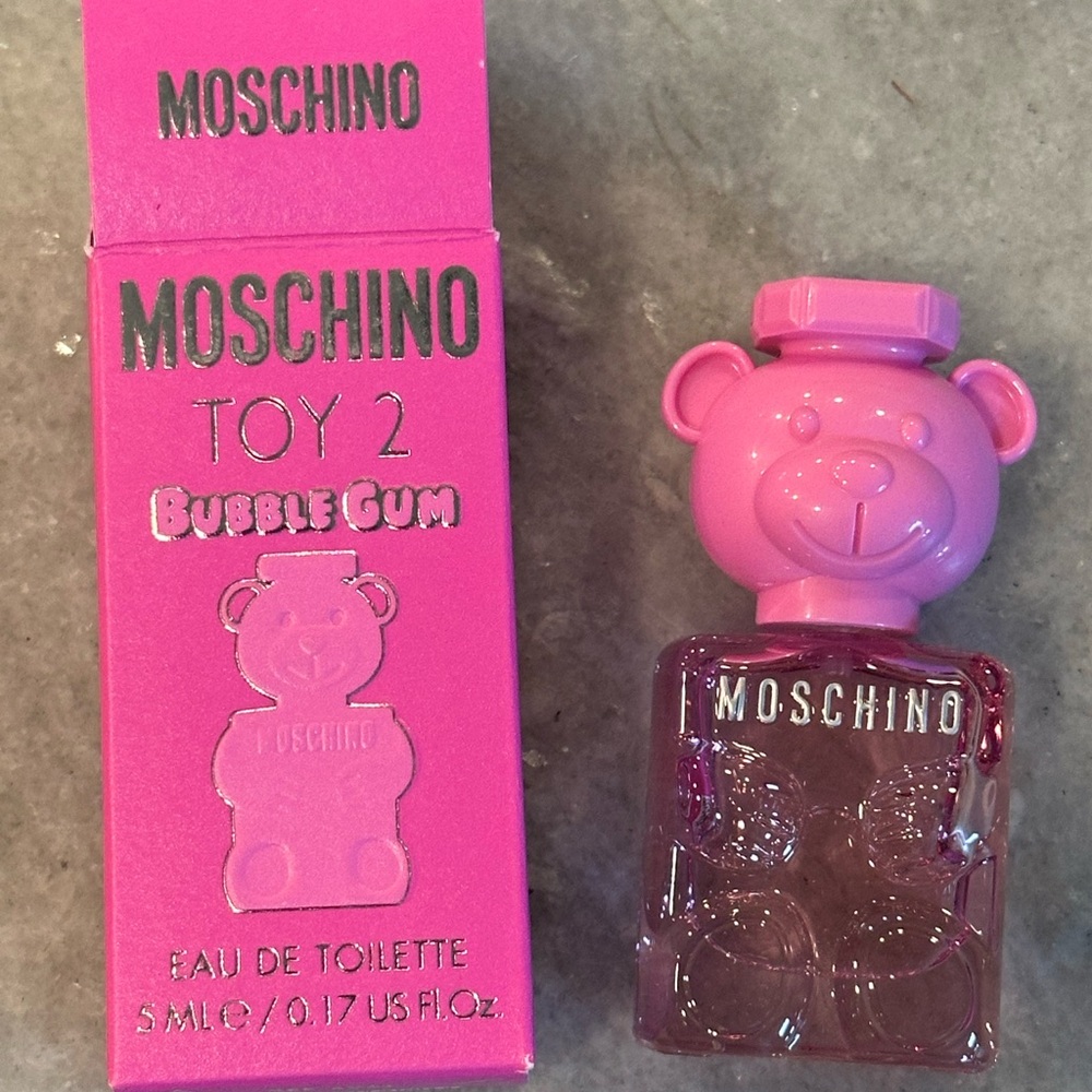 Moschino Bubble Gum Pink Teddy Bear 5ml EDT mini Dabber